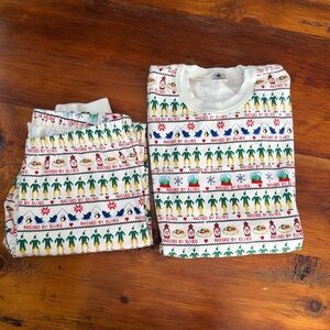 Hanna Andersson Medium Elf Pajama Set